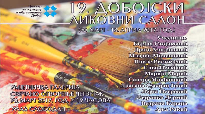 DOBOJ: Devetnaesti dobojski likovni salon