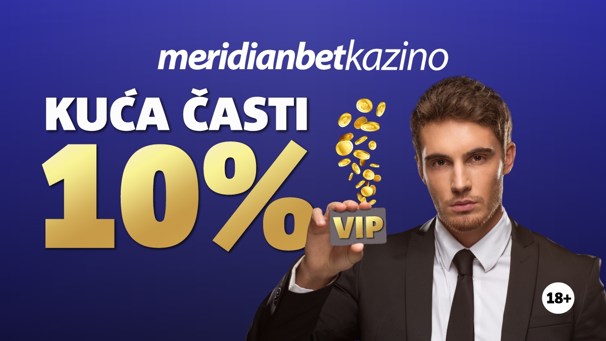 VIP MONEY BACK: Meridian nagrađuje najvjernije igrače