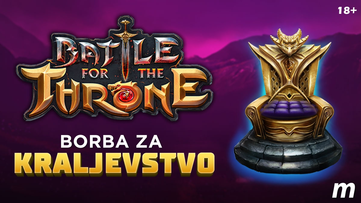 Meridian Online Kazino EKSKLUZIVA – video slot Battle for the Throne!