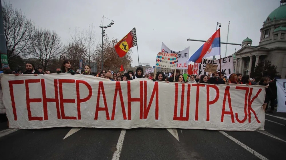 U Srbiji počeo generalni štrajk