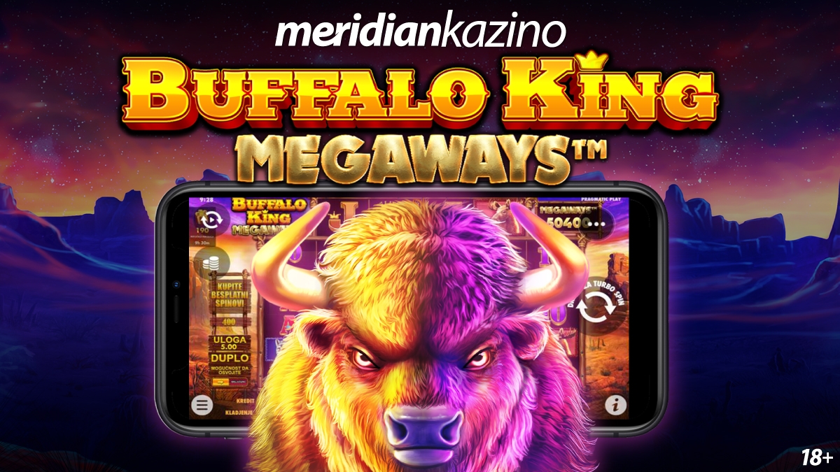 Meridian Kazino: Buffalo King – igra najvećih DOBITAKA!