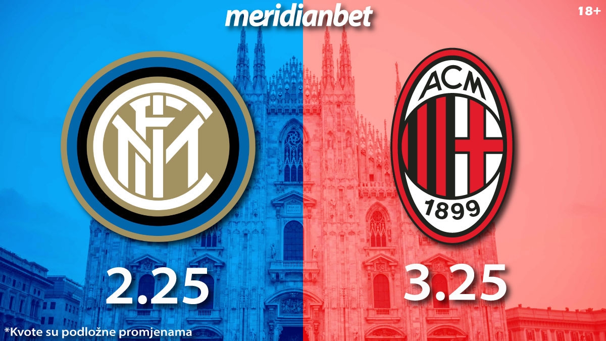 Meridianbet: Najveće kvote na planeti za Inter – Milan! KEC 2.15!