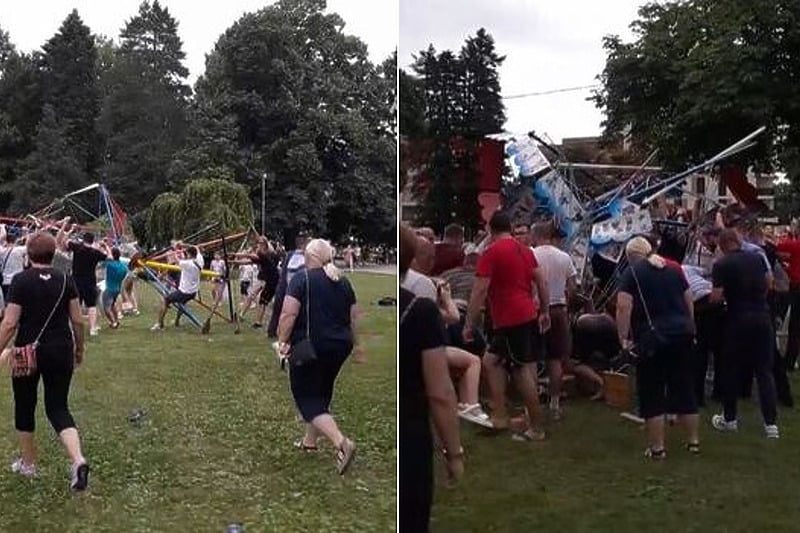 Nije posjedovao izdatu dozvolu za lokacijske uslove: Dobojlija optužen za PAD RINGIŠPILA u kojem je povrijeđeno 4 maloljetnika