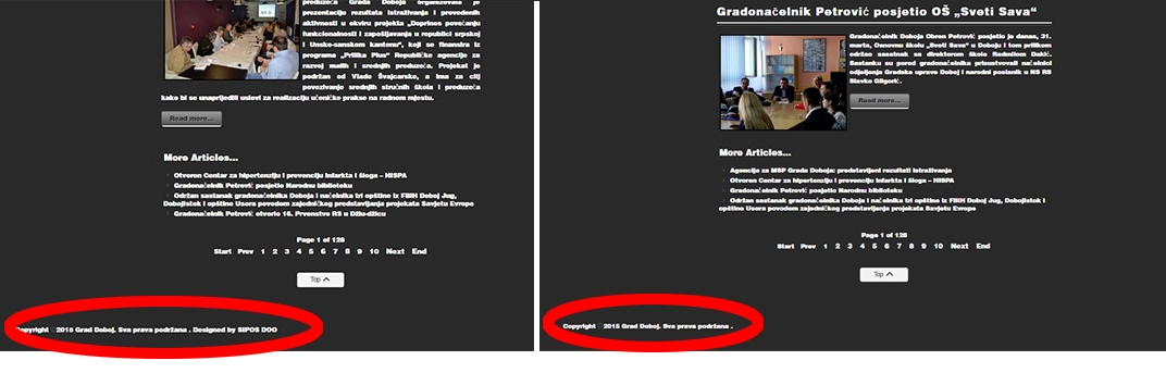 DOBOJSKI INFO PITA GRADONAČELNIKA: Gdje je nestao "Sipos" sa zvanične internet prezentacije?