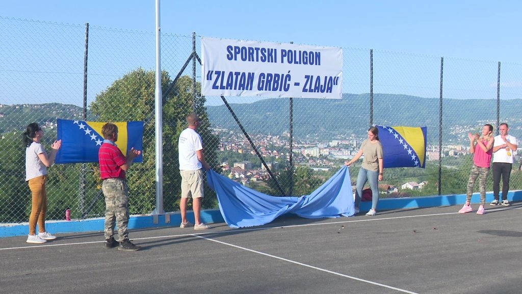 DOBOJ: U Makljenovcu otvoren sportski poligon (VIDEO)