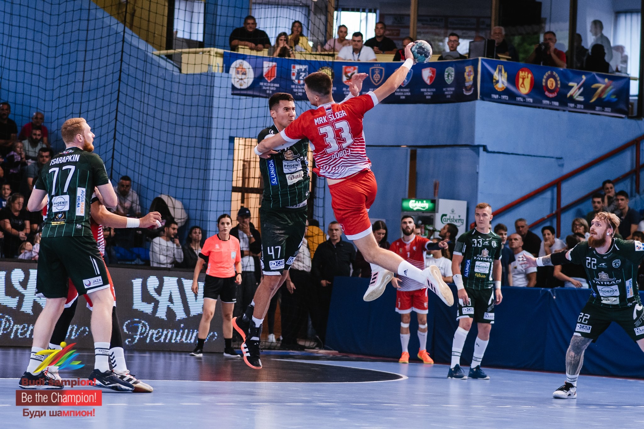 53. MEĐUNARODNI RUKOMETNI TV TURNIR DOBOJ: Ekipe "Sen Galen", "Celje " i "Tatran Prešov" pobjednici prvog dana