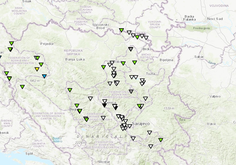 DOBOJ: Opada vodostaj Bosne u Maglaju