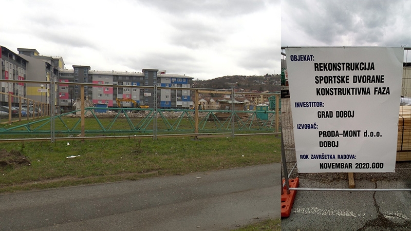 DOBOJ: Izgradnja ili rekonstrukcija nove sportske dvorane!? (VIDEO)