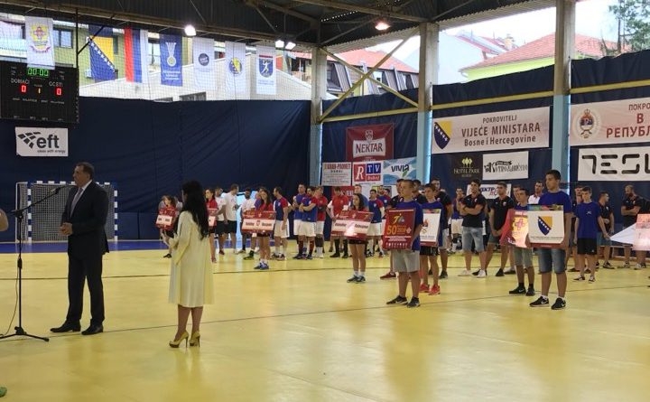 DOBOJ: Počeo međunarodni turnir, Dodik najavio izgradnju nove dvorane!?!?