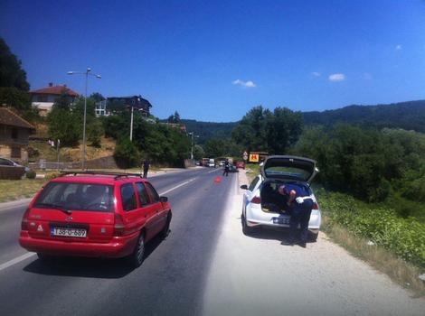 DOBOJ: U saobraćajnoj nezgodi povređen vozač motocikla