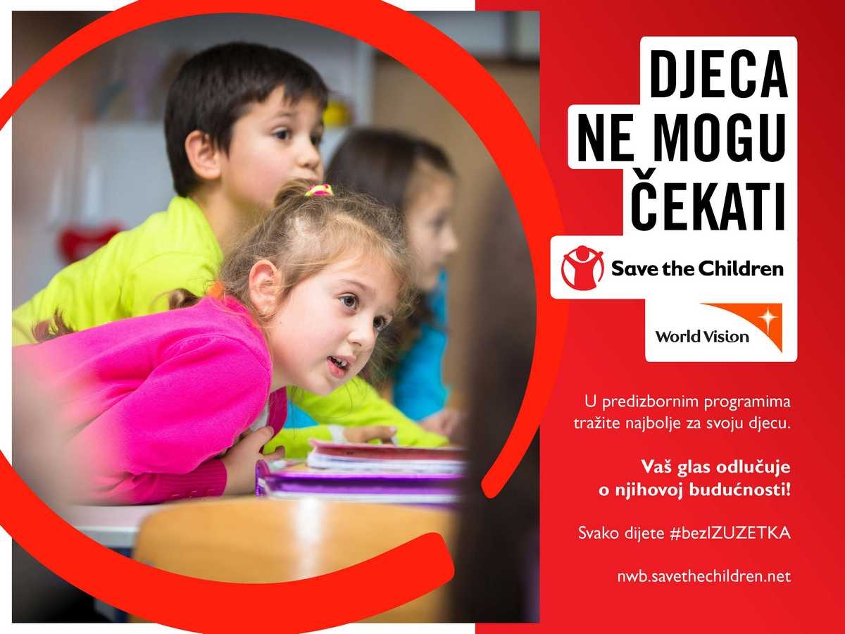 PREDIZBORNA KAMPANJA U BiH – A gdje su tu djeca?