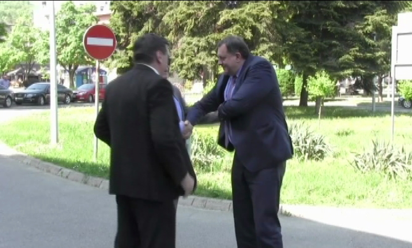 DOBOJ: Sastali se Milorad Dodik i Obren Petrović (VIDEO)