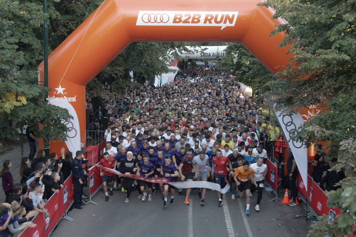 Održano 5. izdanje Audi B2B Run trke: Poslovna zajednica na nogama