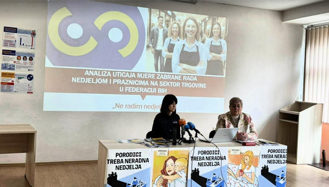 SINDIKAT TRGOVINE PREDSTAVIO ANALIZU: Zabrana rada nedjeljom i praznicima nema negativne efekte. Radnici su zadovoljni, poslodavci se prilagodili