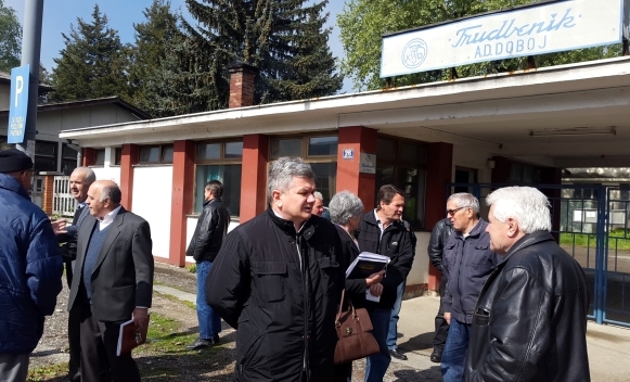 DOBOJ: Uplaćen doprinos za osiguranje od nezaposlenosti za radnike  "Trudbenik"-a