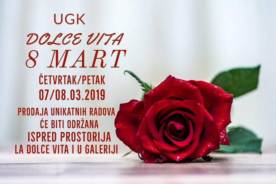 GALERIJA DOLCE VITA: Prodajni bazar povodom Dana žena (FOTO)