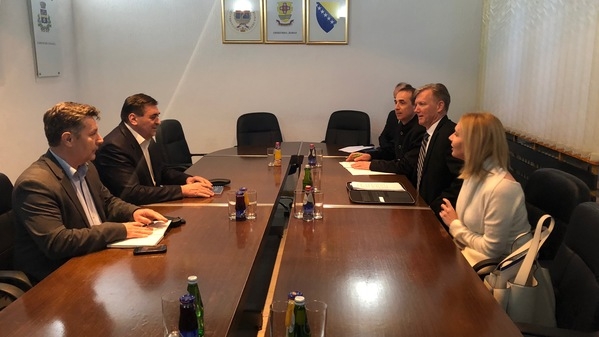 DOBOJ: Šef misije OEBS u posjeti Gradskoj upravi