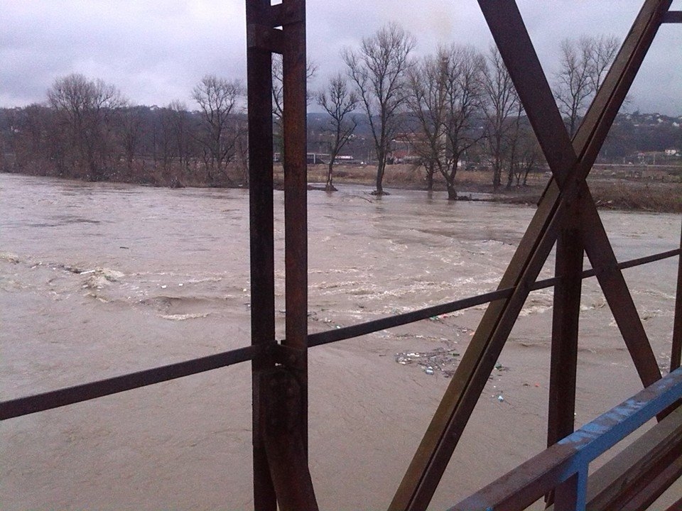DOBOJ: Nivo Bosne u opadanju