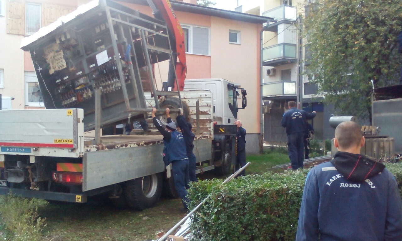 OKOM KAMERE: Nova trafostanica "Pijaca"