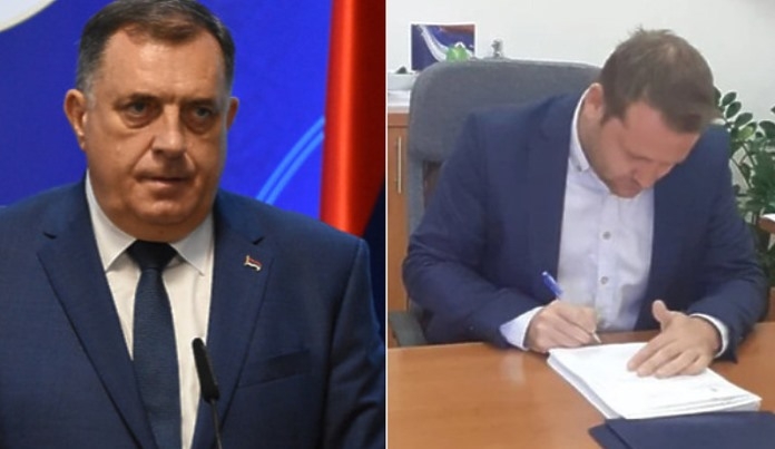 Dodik i Lukić na ročištu po optužnici za nepoštovanje odluka Šmita
