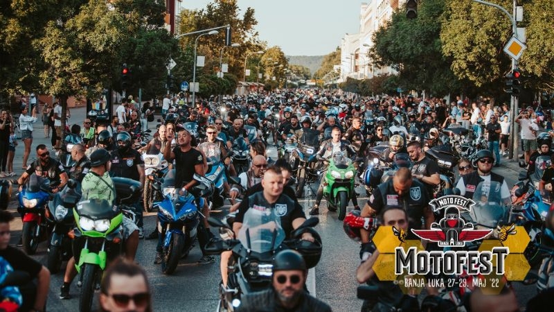 MOTO FEST, BANJALUKA 2022 Trodnevna zabava na banjalučkoj tvrđavi Kastel za ljubitelje dvotočkaša