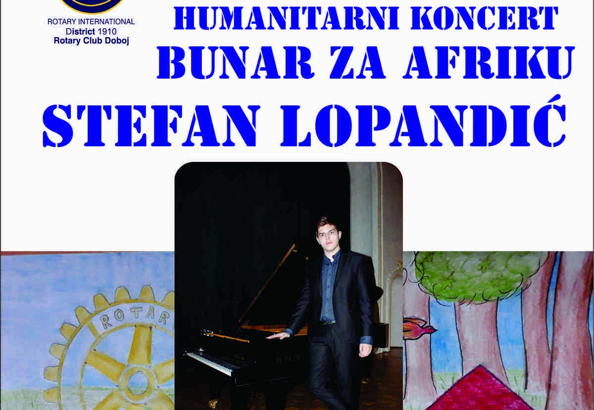 DOBOJ: Večeras koncert "Bunar za Afriku"
