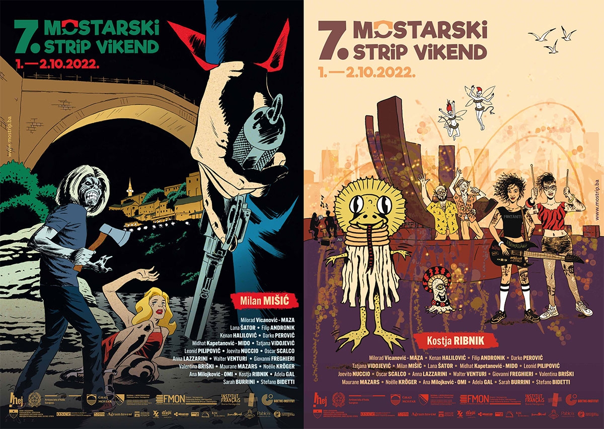 DOBOJSKI INFO NAJAVLJUJE: Mostar strip vikend 2022.