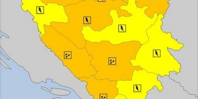 DOBOJSKI INFO UPOZORAVA: Izdato narandžasto upozorenje