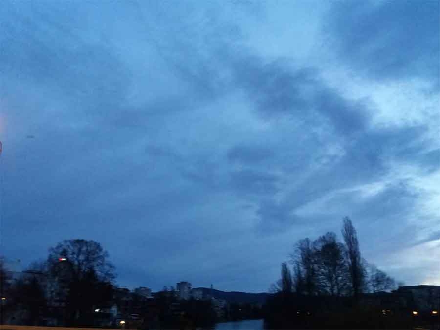 VRIJEME: Sutra oblačno, uveče padavine