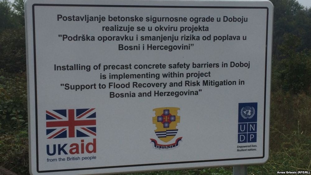 DOBOJ: EU pomaže gradu da se oporavi od poplava