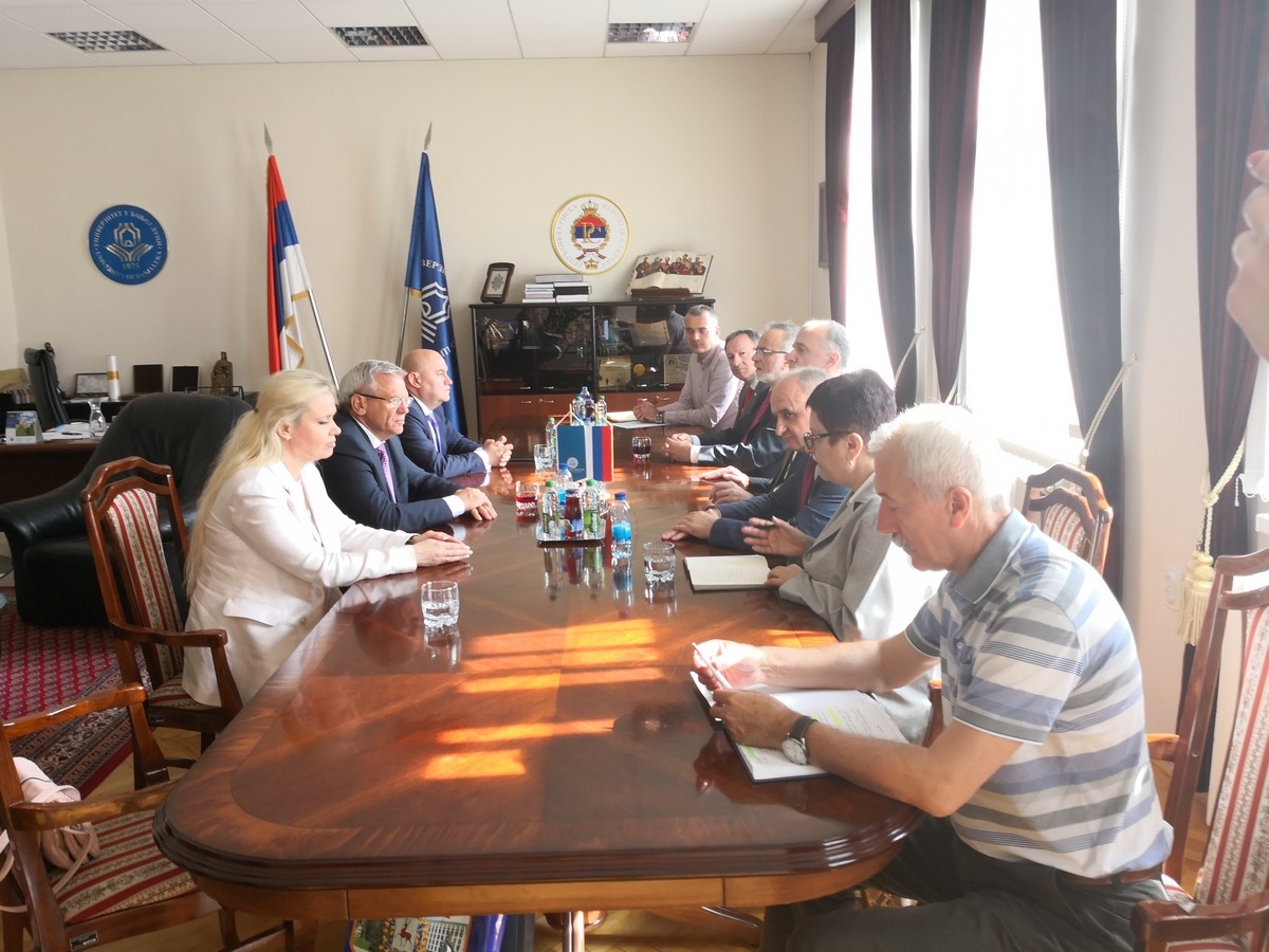 UNIVERZITET BANJA LUKA: Posjeta delegacije iz Nižnjenovgorodske oblasti