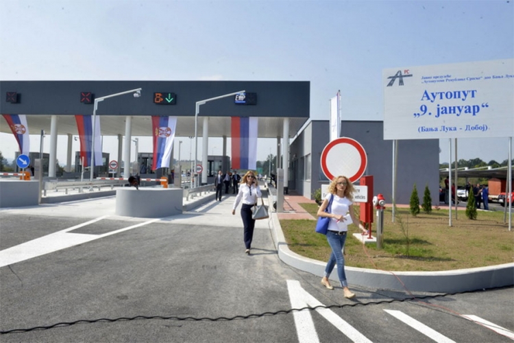 DOBOJ: Završena gradnja auto puta "9. januar"