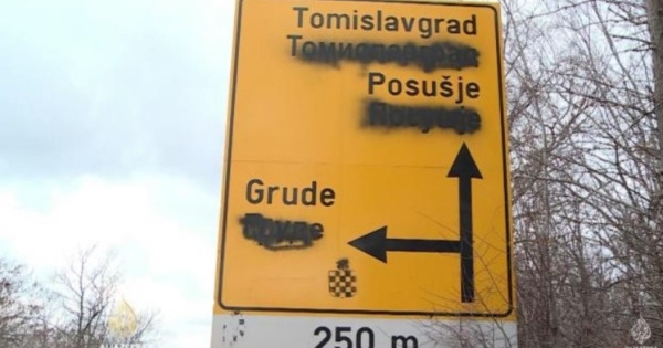 Za "farbanje" ćirilice ili latinice kazne i do 1.000 KM