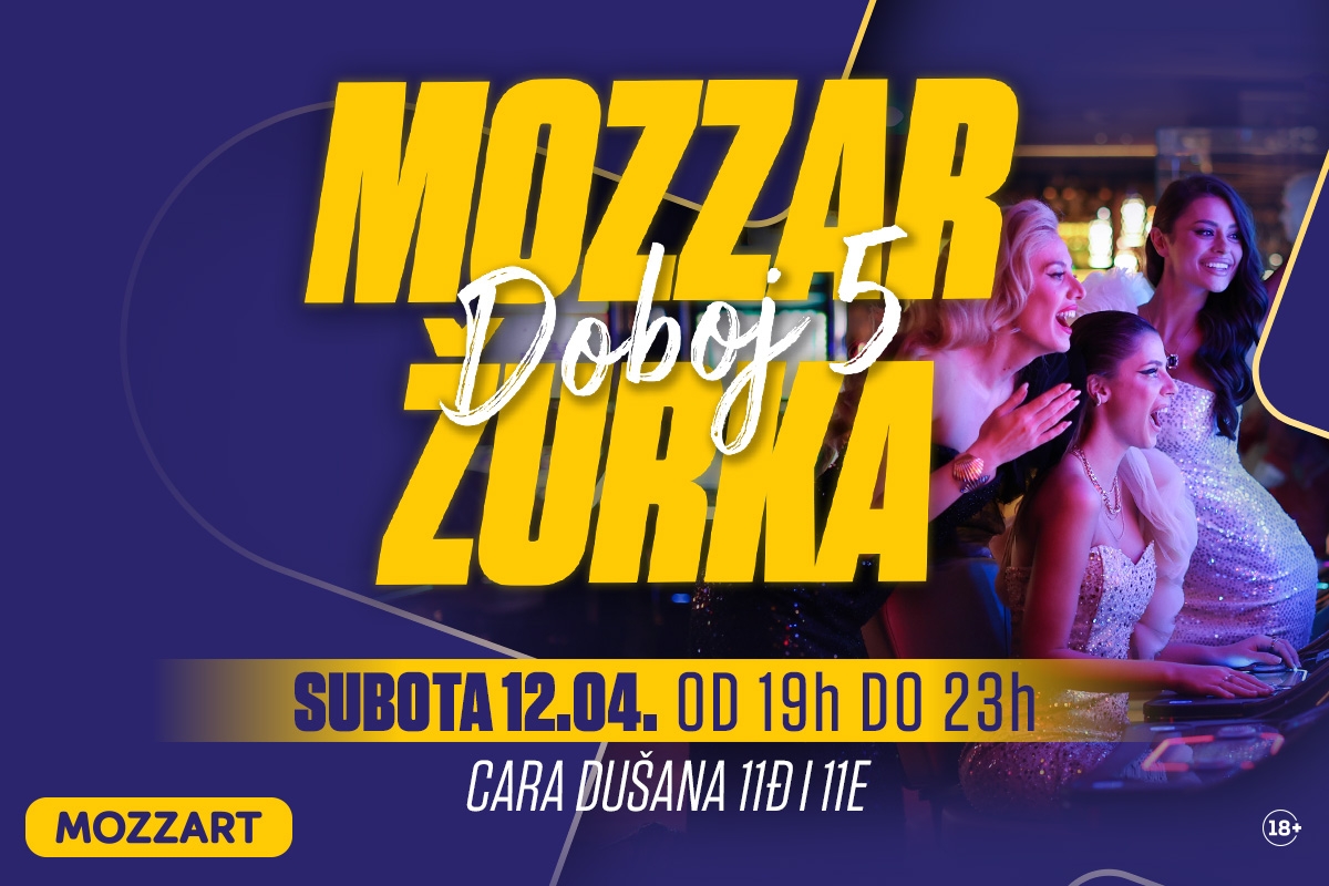 Žurka za pamćenje u Doboju – pokloni, kokteli i vaučeri od 50 KM!