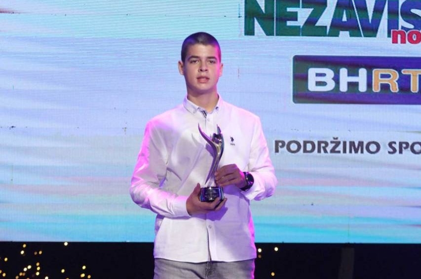 DOBOJ: Marko Maksimović najperspektivniji sportista-junior u BiH (VIDEO)