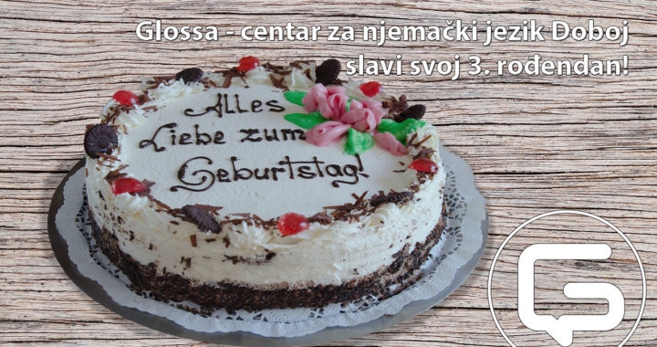 Glossa – centar za njemački jezik Doboj slavi 3. rođendan!