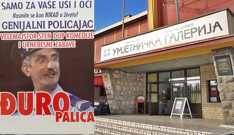 DOBOJ: Sutra stendap komedija glumca Branka Babovića – Đure Palice