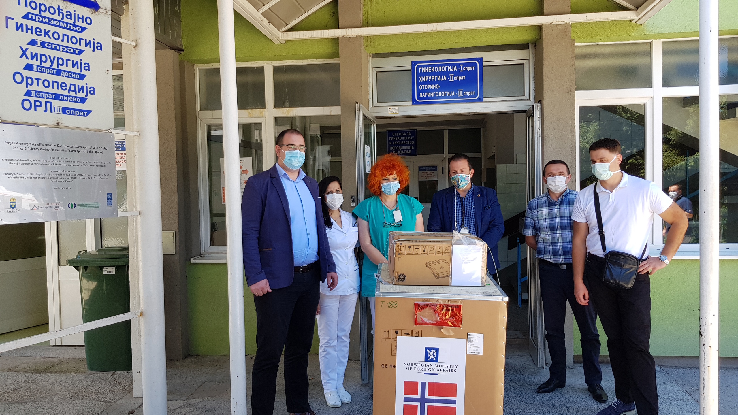 DOBOJ: Bolnici uručen ultrazvučni aparat