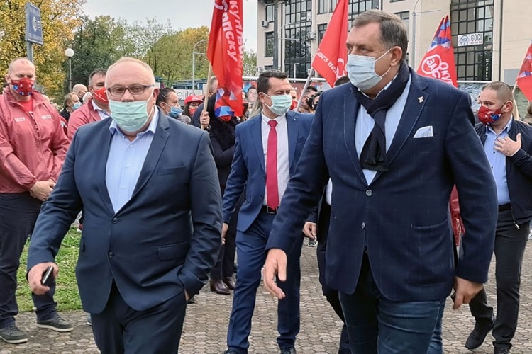 DODIK: Teslić mora da se integriše u republičke institucije