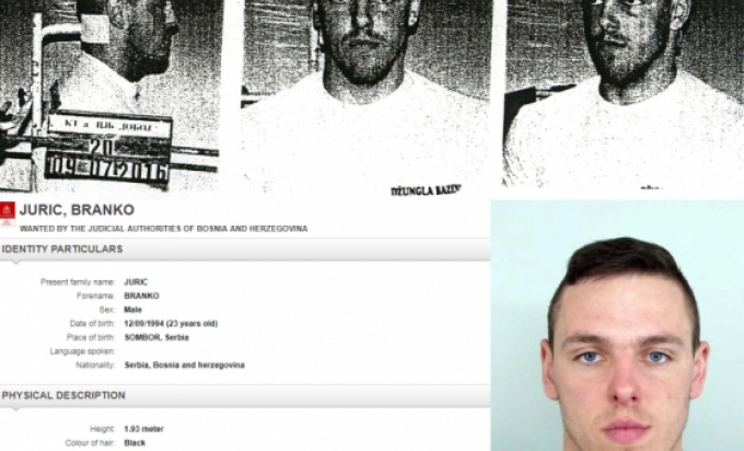 DOBOJ: Interpol raspisao potjernicu za Brankom Jurićem