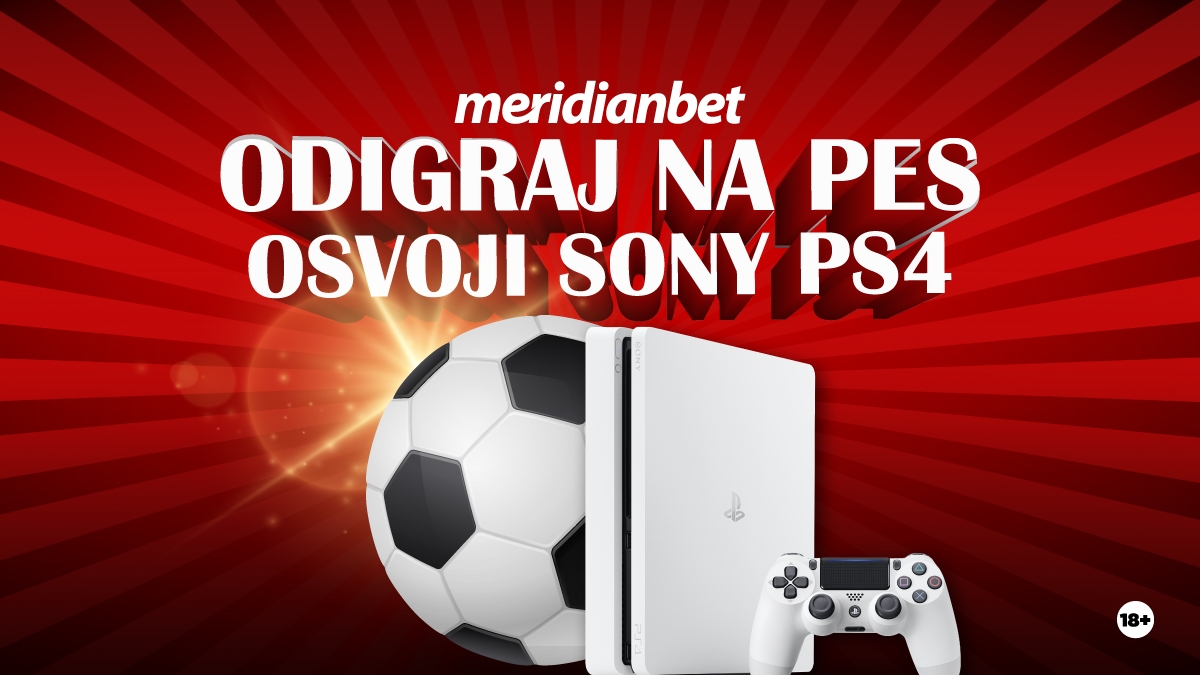 IGRAJ NA PES TOP LIGU: U Meridianu te čeka Sony PS4 i odlični bonusi za klađenje
