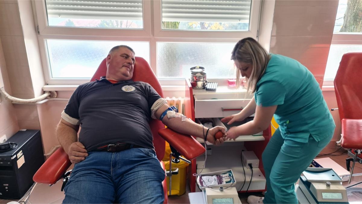 DOBOJ: Veterani 65. zaštitnog motorizovanog puka dali krv