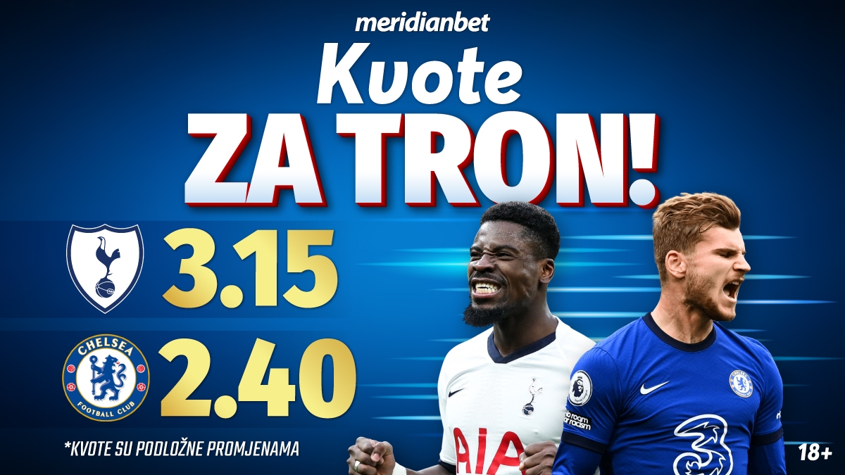 Meridianbet: BILO KAD I BILO GDJE NAJVEĆE KVOTE! Totenhem – Chealsea