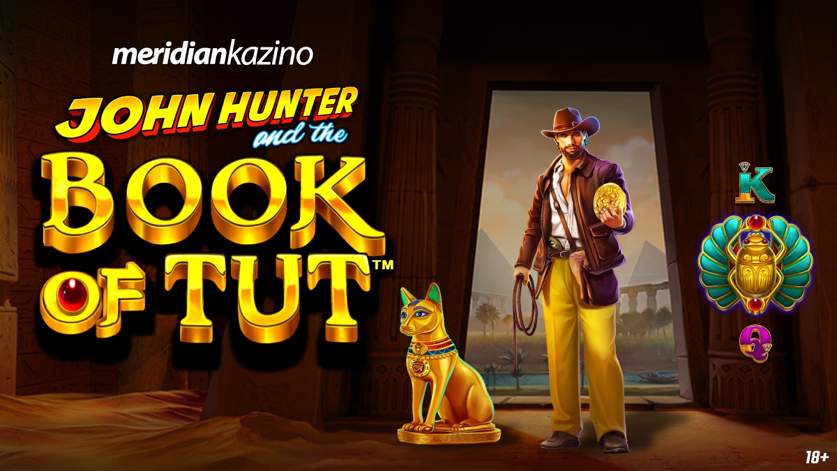 Meridian Online Kazino EKSKLUZIVA – video slot John Hunter and the Book of Tut!