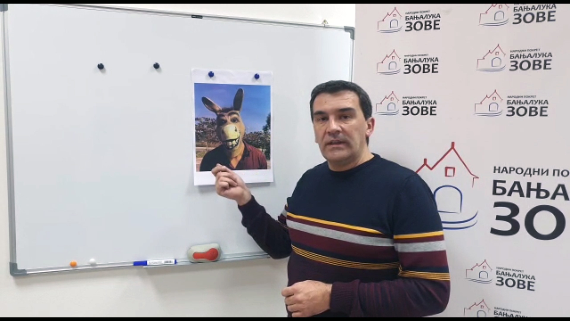 DOBOJ: Nemoj da budeš magarac, budi čovjek! (VIDEO)