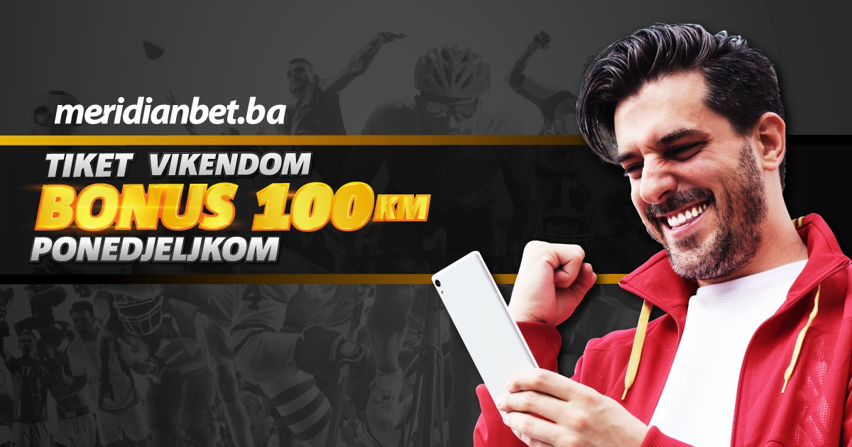 SAMO U MERIDIANU: Svakog ponedjeljka osvoji 100 KM