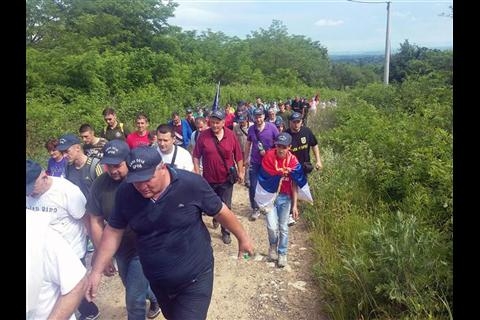 Oko 300 ljudi na maršu "Putevima prvog srpskog egzodusa u BiH"