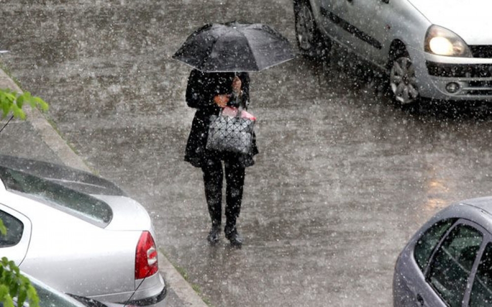 VRIJEME: Jača kiša, u brdsko-planinskim predjelima snijeg