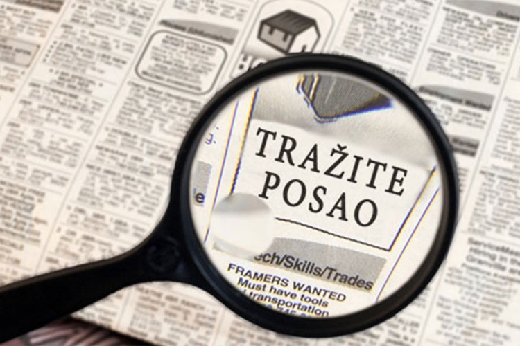 U junu u BiH registrovano 518.034 nezaposlenih