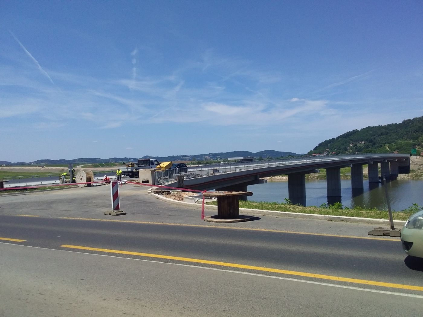 ZAVRŠNI RADOVI NA ISKLJUČENJU: Doboj sve bliži autoputu (FOTO) (VIDEO)